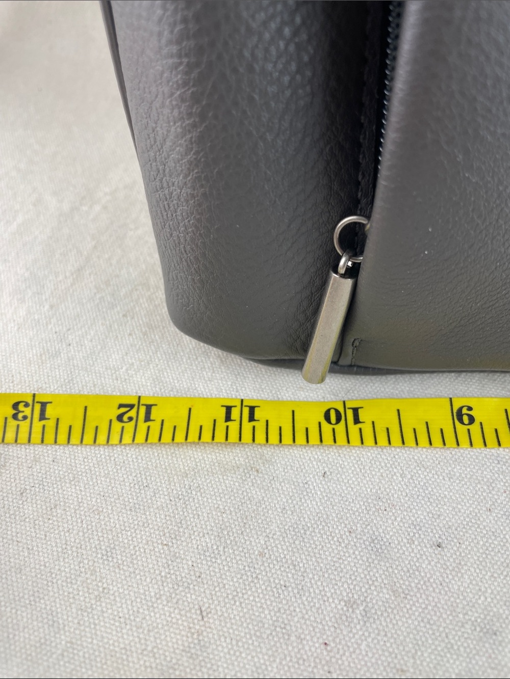 NWT the sak Gray Leather Shoulder Bag - Picture 10 of 12
